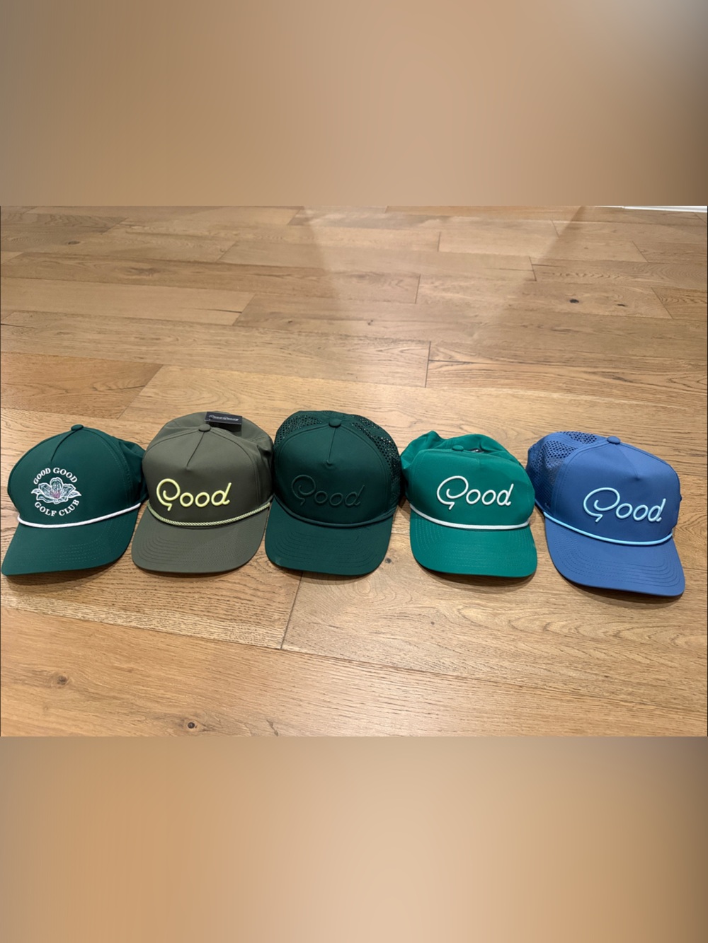 Good Good golf Logo Hat bundle - Green